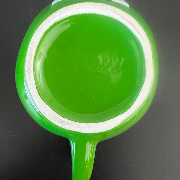 Vintage 1997 Mars M&M's .Green Anthropomorphic Spokescandy Character 3-D Mug - Picture 10 of 11